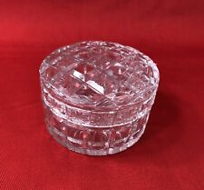 Boite ronde cristal d'occasion  Nancy-