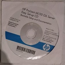 Usado, HP PROLIANT ML110 G6 SERVER Easy SETUP CD Bootable CD Setup and Documentation comprar usado  Enviando para Brazil