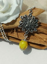Collana lunga donna usato  Varallo Pombia