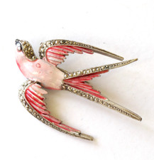 Vintage enamel marcasite for sale  SHREWSBURY