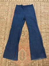 Vintage denim flare for sale  Austin