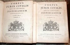 1782 corpus juris usato  Torino