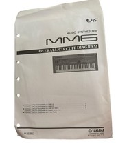 Diagrama de circuito geral original Yamaha - Sintetizador de música MM6 comprar usado  Enviando para Brazil