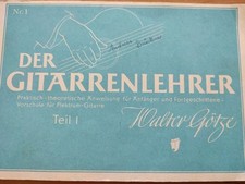 2xder gitarrenlehrer walter gebraucht kaufen  Zittau