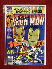 Usado, IRON MAN #139 3x SIGNED JIM SHOOTER, BOB LAYTON, DAVID MICHELINIE COM COA JSU comprar usado  Enviando para Brazil