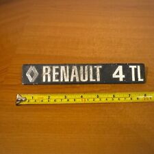 Renault metal badge for sale  LEATHERHEAD