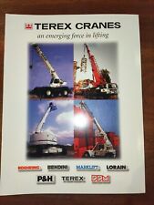 Terex cranes various for sale  Mantua