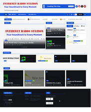 Site de estação de rádio na Internet com loja - Venda acessórios, hospedagem gratuita comprar usado  Enviando para Brazil