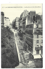 Paris montmartre escaliers d'occasion  Toulon-