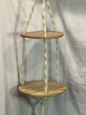 Macrame hanging wooden for sale  Sparks
