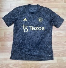 Camisa pré-jogo Adidas Manchester United x The Stone Roses masculina média comprar usado  Enviando para Brazil
