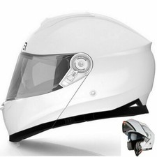 Casco integrale bianco usato  Italia