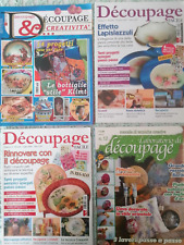 Riviste decoupage n usato  Castelsilano