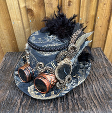 Unisex black steampunk for sale  PETERBOROUGH