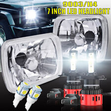 Par de faróis de LED 5X7" 7x6 polegadas Hi/Lo para Dodge W250 D350 Ram 81-93 D150 D250 comprar usado  Enviando para Brazil