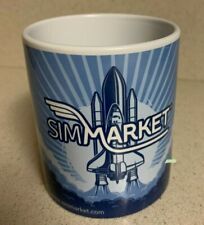 Caneca de café Sim Market SimMarket simulação de voo foguete avião publicidade comprar usado  Enviando para Brazil