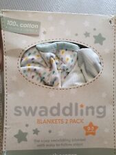 mothercare swaddling blanket for sale  TWICKENHAM