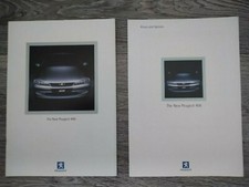 Folheto de lista de preços 1999 PEUGEOT 406 1.8 2.0 HDI 3.0 V6 L LX GTX sedã  comprar usado  Enviando para Brazil