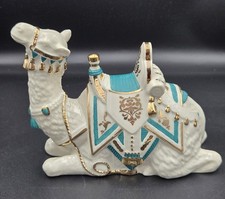 Usado, Lenox First Blessing Nativity Laying Down Camel Figurine Teal Saddle Pad Retired comprar usado Usado, Lenox First Blessing Nativity Laying Down Camel Figurine Teal Saddle Pad Retired comprar usado  Enviando para Brazil