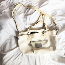 Bolsa tiracolo Coach Poppy opala lantejoulas forro esmeralda 10x13, usado comprar usado  Enviando para Brazil