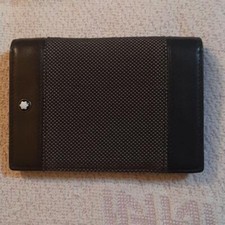 Venda Montblanc Porta-Cartão de Visita Carteira Acessória Masculina Preta Original Limitada, usado comprar usado  Enviando para Brazil