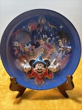 Walt Disney World Where Magic Lives placa de colecionador 3D 8" com Mickey feiticeiro comprar usado  Enviando para Brazil