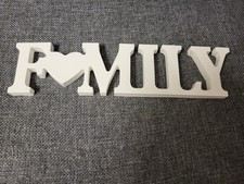 Deko schriftzug family gebraucht kaufen  Schlüchtern