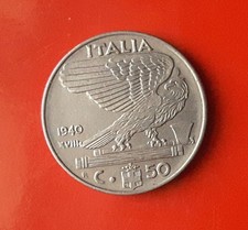 Centesimi 1940 errore usato  Cervaro