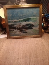 Antique marine oil for sale  Plympton