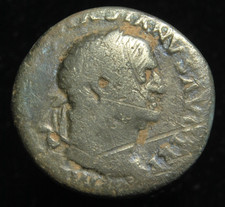 Vespasian silver denarius for sale  PRESTON