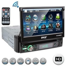 Pyle 7 pol. Leitor de carro tela sensível ao toque CD/DVD/MP3 com receptor USB AUX PLTS78DUB comprar usado  Enviando para Brazil