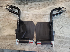 Wheelchair footrest black for sale  Williamsburg