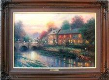 Thomas kinkade lamplight for sale  Houston