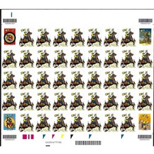 2023 Italie, Tex Willer, feuille complète, 41 valeurs + 4 fermoir - MNH** comprar usado  Enviando para Brazil