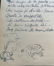 Poesia autografa tartaruga usato Poesia autografa tartaruga usato  Roma