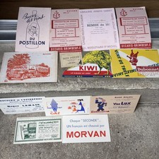 Lot anciens buvards d'occasion  Bures-sur-Yvette