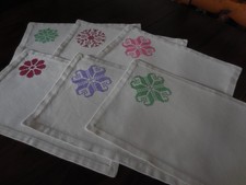 Tischsets platzdeckchen leinen gebraucht kaufen  Straelen
