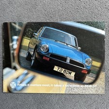 mgb gt brochure for sale mgb gt brochure for sale STOURBRIDGE