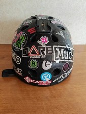 Skatehut helmet black for sale  WIGSTON