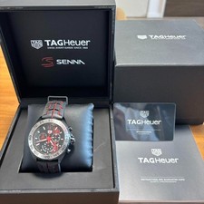 Tag HEUER Formula 1 Ayrton Senna modelo CAZ1019 cronógrafo relógio masculino usado, usado comprar usado  Enviando para Brazil