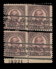 EUA Scott #564 12c CLEVELAND, PRENSA PLANA, PRÉ-CANCELAMENTO LOCAL, PERFEITO ESTADO, N.H., # BLOCO comprar usado  Enviando para Brazil