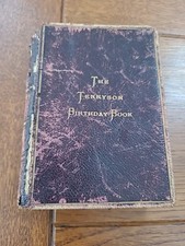 Tennyson birthday book for sale  ILKESTON