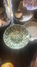 Green spongeware soup for sale  Union City