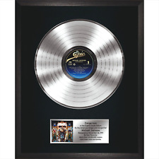 Michael Jackson – Dangerous / LP Platinum 12" / Lembrança em moldura preta / Discoteca comprar usado  Enviando para Brazil