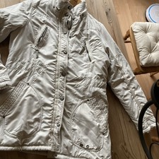 Winterjacke beige questo gebraucht kaufen  Steffenberg