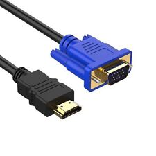 J17 HDMI auf VGA Kabel Stecker auf Stecker Adapter DVD Player zu TV Monitor 1,8m comprar usado  Enviando para Brazil