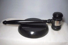 Black wooden gavel for sale  GLASGOW