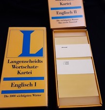 Vokabel karten englisch gebraucht kaufen  Grafing b.München