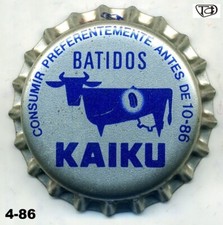 Chapa batido KAIKU Álava 1986 xapa kronkorken tappi bottle cap capsule SIN USAR comprar usado  Enviando para Brazil