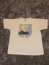 Camisa Kurt Cobain Child Memorial 1995 Proprietário Original Vintage Nirvana Grunge Usada comprar usado  Enviando para Brazil